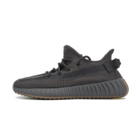 限42码：adidas originals Yeezy Boost 350 V2 “Cinder” 黑生胶