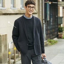 UNIQLO 优衣库 425788 男士针织茄克