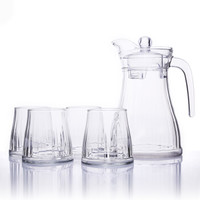 限地区：Luminarc 乐美雅 玻璃水杯大容量 水壶套装5件套 P5270