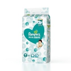 Pampers 帮宝适 清新帮泡泡纸尿裤 M54片 *3件