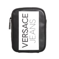 VERSACE JEANS 男士LOGO字母印花单肩包