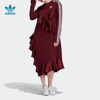 阿迪达斯官网 adidas 三叶草 DRESS 女装运动裙子FT9899