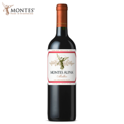 MONTES 蒙特斯 欧法系列 马尔贝克红葡萄酒 750ml单支装 *2件