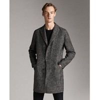 Massimo Dutti 02401301802 男式羊毛混纺大衣
