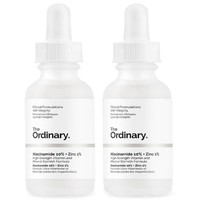 再降价、银联专享：The Ordinary 10%烟酰胺+1%锌 美白精华 30ml 两瓶装