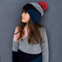 JEAN BOURGET 法国进口  女童 帽子+围巾2件套 多色 54CM-56CM *3件