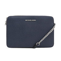 Michael Kors\/MK 迈克高仕 女士单肩斜挎包链条包 35F8STTC9L 颜色：Navy