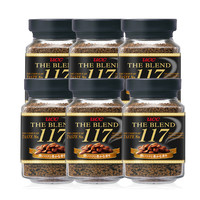 UCC 悠诗诗 117 速溶咖啡粉 90g*6瓶