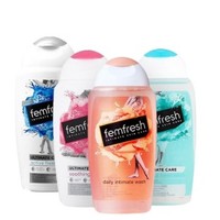 femfresh 芳芯 女性私密洗护液套装 4瓶装 (洋甘菊250ml+清新无味250ml+百合味250ml+蔓越莓味 250ml)