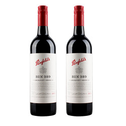 Penfolds 奔富 BIN389 西拉赤霞珠干红葡萄酒 750ml*2支