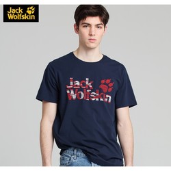 Jack wolfskin 狼爪 5820331 男士简约短袖T恤
