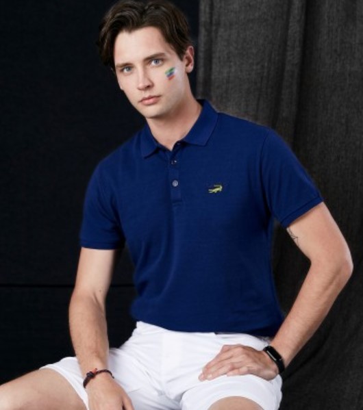 cartelo 卡帝乐鳄鱼 ca50081202 男士翻领短袖polo衫