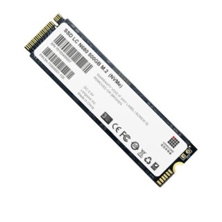 长芯 SSD固态硬盘 M.2接口(NVMe协议) 高速PCle四通道 设计制图游戏电竞专用  500GB LC N680