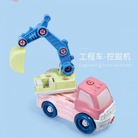 澳乐婴儿玩具车儿童小汽车男孩玩具惯性卡通工程车