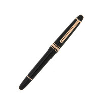 MontBlanc 万宝龙 大班钢笔墨水笔145玫瑰金/黑112675 F尖(0.5-0.6mm)