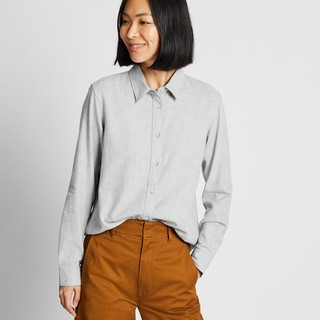 UNIQLO 优衣库 421933 女士法兰绒衬衫