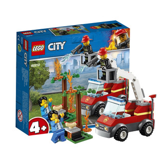 凑单品、考拉海购黑卡会员：LEGO 乐高 City 城市系列 60212 烧烤失火救援