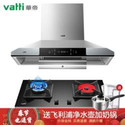 华帝(VATTI)油烟机 烟灶套装 欧式抽油烟机燃气灶具 瞬吸蒸水洗 京品家电 超体专用CXW-270-i11106(天然气)