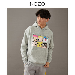 NOZO NY102039G 男款休闲时尚连帽卫衣 *3件