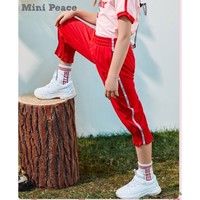 minipeace 太平鸟童装 女童樱桃针织裤运动裤 *2件