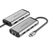 VENTION 威迅 type-c扩展坞拓展usb3.0接口分线器转接头ipadpro转换usp集线hdmi适用苹果华为surface go笔记本电脑配件