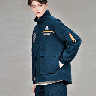 商品kappa卡帕k0a12fj01d男款工装外套