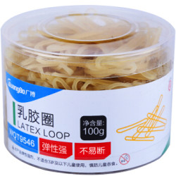 广博 100g高弹力橡皮筋 *3件