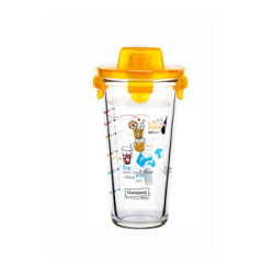 Glasslock 三光云彩 PC318 带刻度玻璃杯 450ml *5件 +凑单品