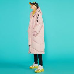 TOYOUTH 初语 女士长款加厚羽绒服