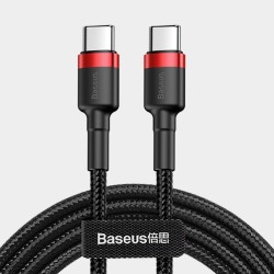 京东PLUS会员: BASEUS 倍思 卡福乐系列 3A Type-C数据线 2米