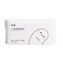 棉森 一次性洗脸巾 100抽 *3件