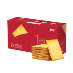 嘉友 早餐饼干 1MM土豆饼干 海派烧烤味 180g *12件