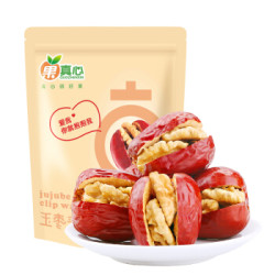 果真心 玉枣夹核桃 218g *22件