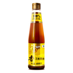 福临门 食用油 100%纯芝麻香油 400ml *7件
