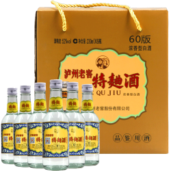 泸州老窖特曲60版工农牌52度230ml*6瓶浓香型国产名酒白酒整箱