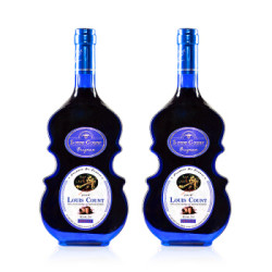 美狄丝干红葡萄酒 小提琴红酒礼盒装750ml*2