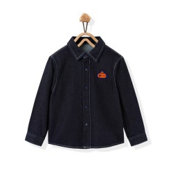 minipeace 太平鸟童装 男童牛仔衬衫外套 *2件