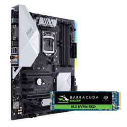 华硕PRIME Z370+希捷酷鱼510系列 固态硬盘 500G