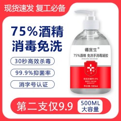 家用速干75度酒精抑菌便携式儿童洗手液