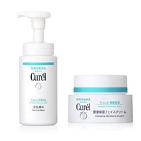 再降价： Curél 珂润 护肤2件套（洁颜泡沫150ml+浸润保湿面霜40g） *3件