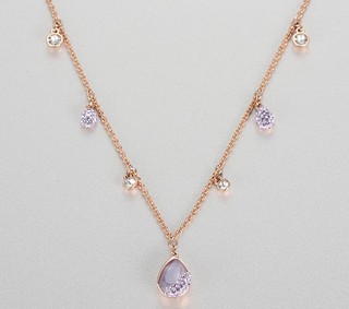 SWAROVSKI 施华洛世奇 5392460 HEAP束颈项链 镀玫瑰金色