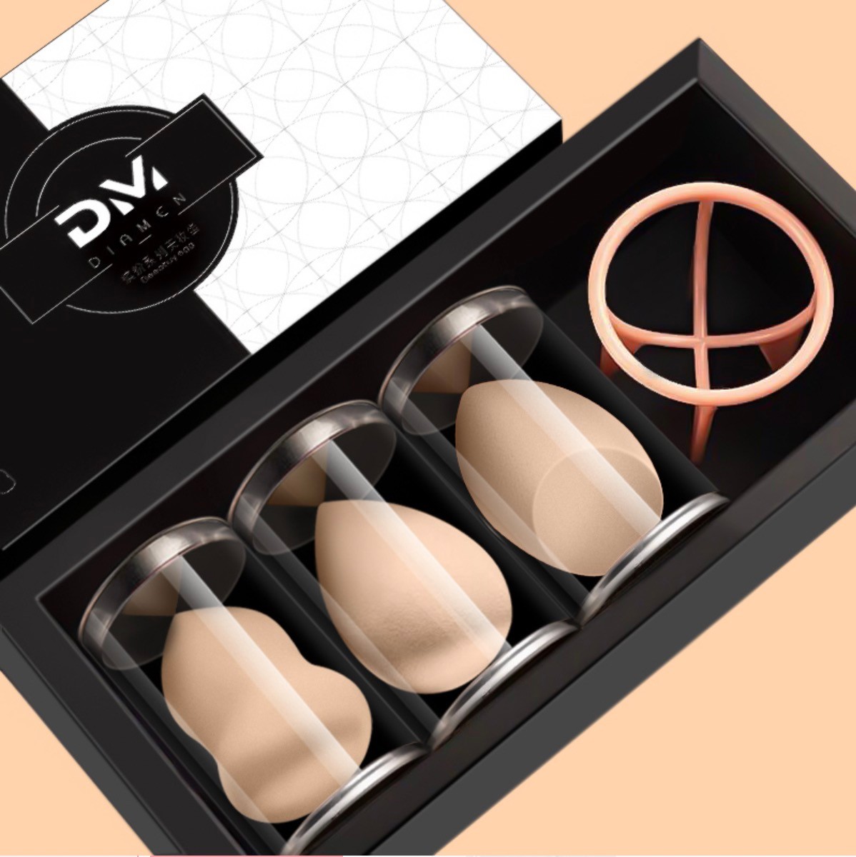 diamen 黛萌 美妆蛋 3个装