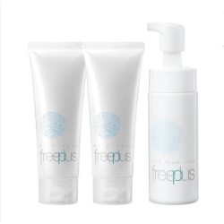 Freeplus 芙丽芳丝 净润洁面套装(净润洗面霜100g*2+洗颜泡沫150ml*1)