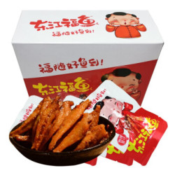 东江福 多口味小鱼仔300g/盒湖南东江湖特产 香辣鱼仔15g*20包/盒 *4件+凑单品