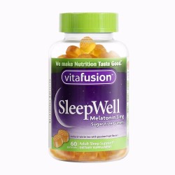 vitafusion 成人褪黑素助眠软糖 60粒