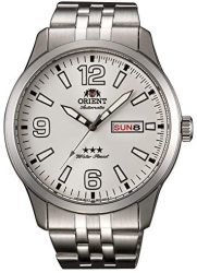 Orient 男式模拟自动手表不锈钢表带 RA-AB0008S19B