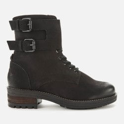 Superdry 极度干燥 Lace Up Biker 女士高帮靴