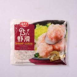 海天下 冷冻新鲜手打北海青虾滑 200g *9件