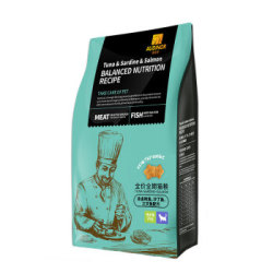 雷米高(RAMICAL)猫粮澳丽得三种鱼全阶段室内成幼通用型2kg4斤 *2件