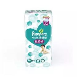 Pampers 帮宝适 清新帮 通用拉拉裤 M50片 *3件